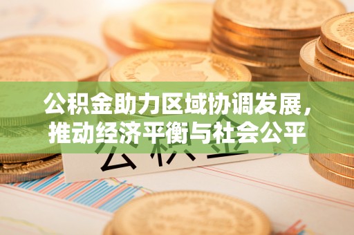 寿丰公积金助力区域协调发展，推动经济平衡与社会公平