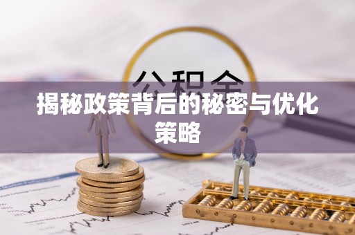 寿丰揭秘政策背后的秘密与优化策略