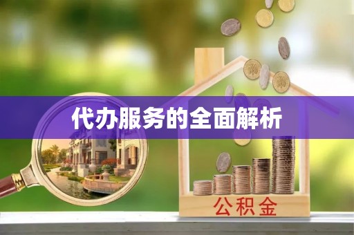 寿丰代办服务的全面解析