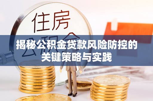 寿丰揭秘公积金贷款风险防控的关键策略与实践