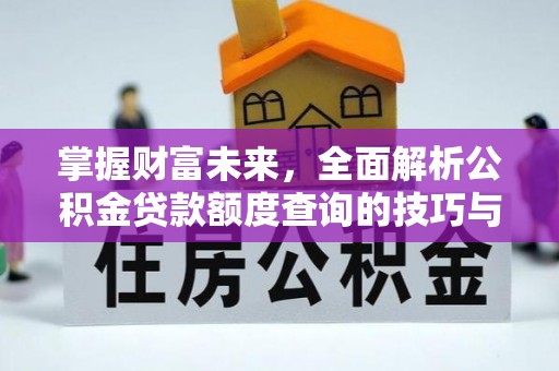 寿丰掌握财富未来，全面解析公积金贷款额度查询的技巧与策略