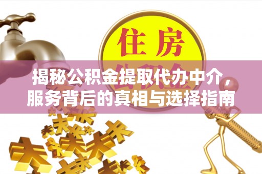 寿丰揭秘公积金提取代办中介，服务背后的真相与选择指南