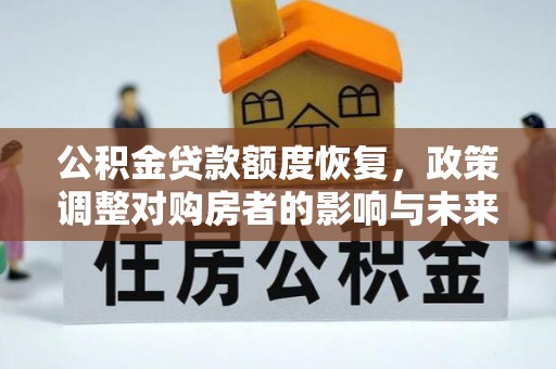 寿丰公积金贷款额度恢复，政策调整对购房者的影响与未来展望