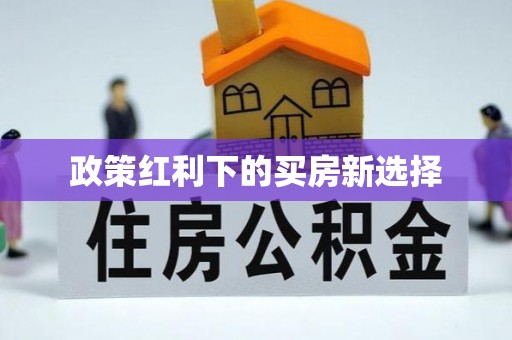 寿丰政策红利下的买房新选择