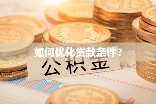 寿丰如何优化贷款条件？