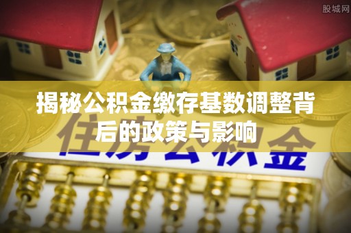 寿丰揭秘公积金缴存基数调整背后的政策与影响