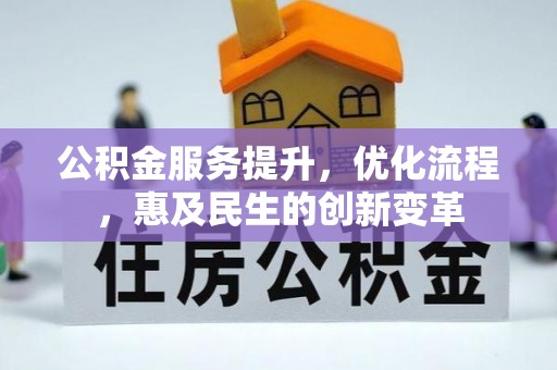 寿丰公积金服务提升，优化流程，惠及民生的创新变革
