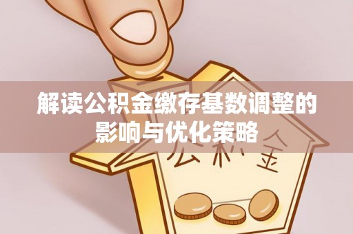 寿丰解读公积金缴存基数调整的影响与优化策略