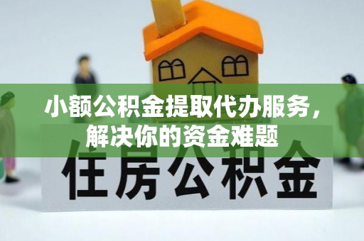 寿丰小额公积金提取代办服务，解决你的资金难题