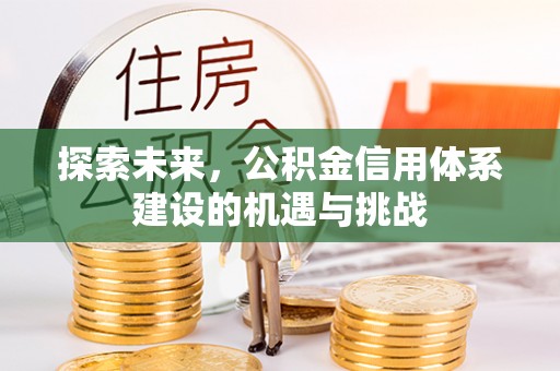 寿丰探索未来，公积金信用体系建设的机遇与挑战