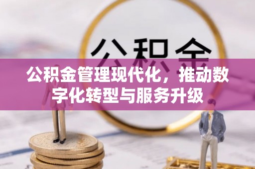 寿丰公积金管理现代化，推动数字化转型与服务升级