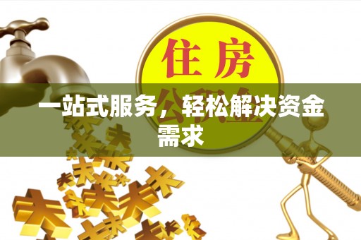 寿丰一站式服务，轻松解决资金需求