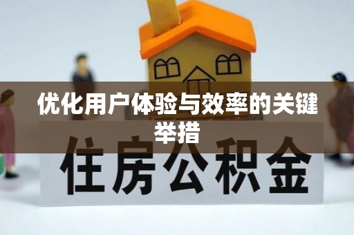 寿丰优化用户体验与效率的关键举措